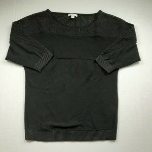 New York & Company Black Pullover Sweater Size XS